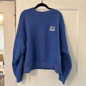 H&M Good Feels Club Embroidered Sweatshirt